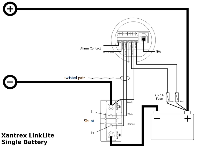 Xantrex LinkLite Wiring Diagram